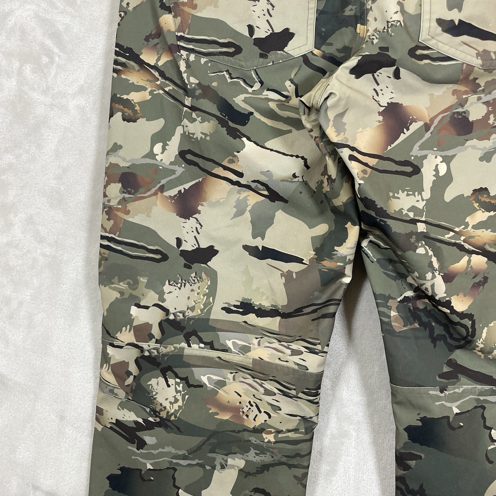 Under Armour Pants Mens 38x32 Storm Hardwoods STR Camo Stretch Soft *worn* thumbnail 21