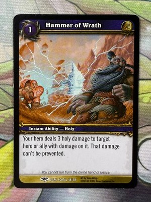 World of Warcraft TCG - Hammer of Wrath 58