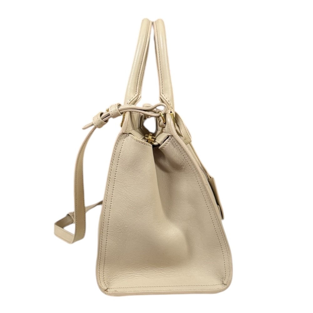 Borsa a tracolla SAINT LAURENT 311210 pelle 2 vie linea Y Petit Bakas usata