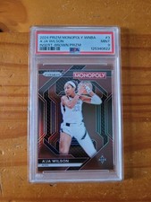 2024 Prizm Monopoly Brown Prizm #3 A'ja Wilson PSA 9 Mint 207/249 Aces MVP