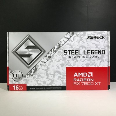 ASRock Steel Legend AMD Radeon RX 7800 XT 16GB GDDR6 GPU Used