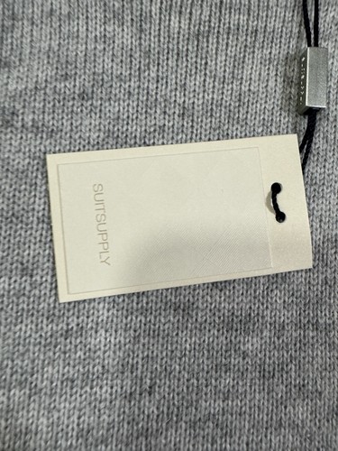 Suit Supply Grey Crewneck - Pure Mongolian Cashmere - Medium - Picture 9 of 10