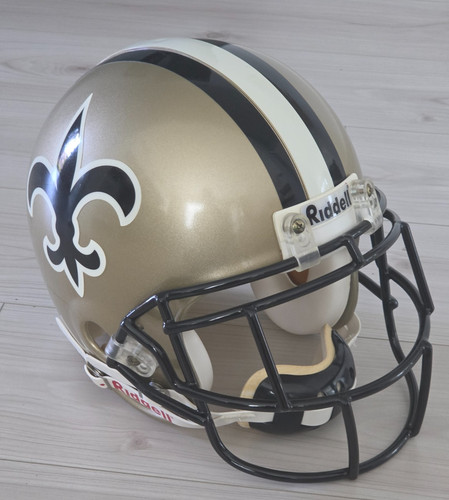 1990s NFL New Orlean Saints ... Riddell VSR-4 Full Size Authentic Custom Helmet