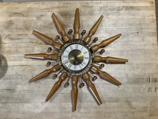 Vintage Seth Thomas Circa 1969 Atomic Starbur...