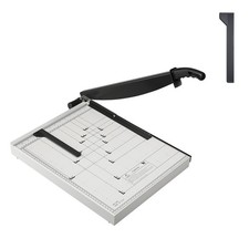 Uimoso 18" Paper Cutter Guillotine Trimmer with Metal Base, Cuts 15 Sheets