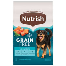 Nutrish Grain Free Salmon and Sweet Potato Recipe Dry Dog Food - 11.5lbs