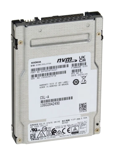 Unused Kioxia Fujitsu 3,84TB 2,5 SSD NVME U.3 KCM61RUL3T84 10602842490