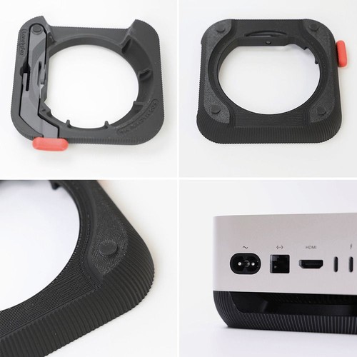 Dustproof Computer Base Power Button Front Host Accessories for Macmini M4 - Afbeelding 9 van 15