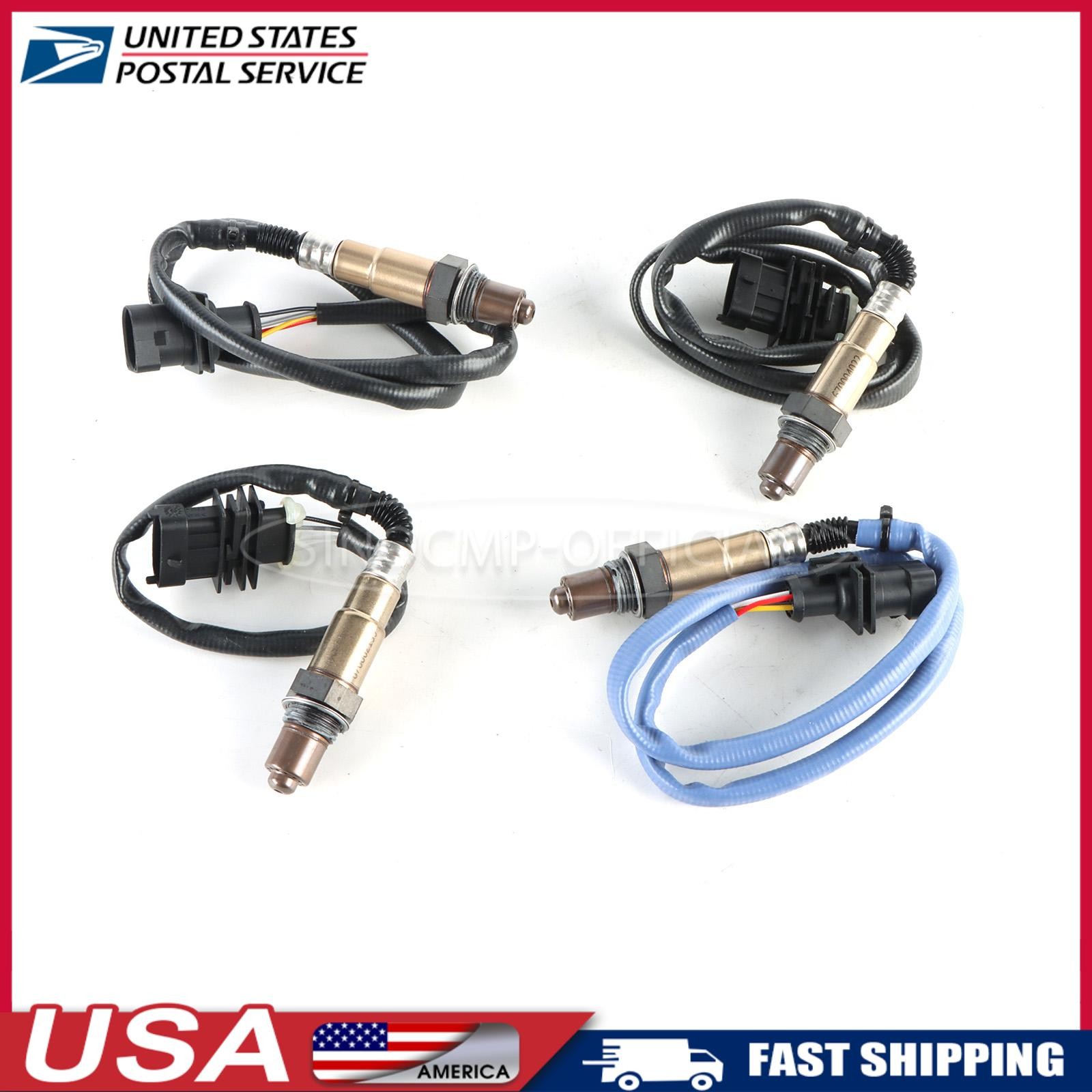 4Pcs Oxygen O2 Sensor Fit For Maserati Ghibli 2014-2020 Levante 2017-2020 3.0L