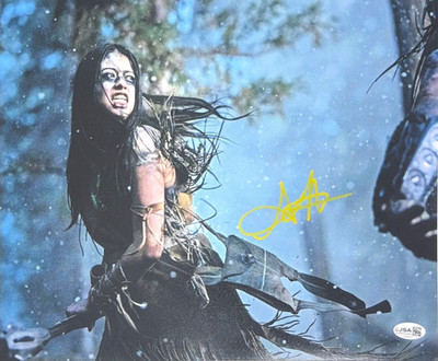 AMBER MIDTHUNDER Authentic Hand Signed ''PREY'' 11x14 Photo (JSA/COA)