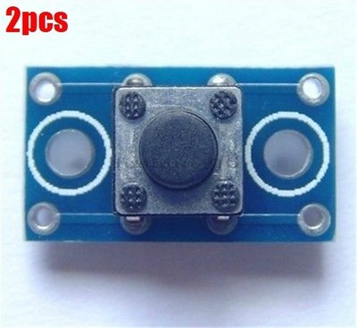 2Pcs 6X6X5MM Pcb Tactile Tact Switch Module Pcb Size 16X9MM Push Button New I ce