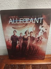 THE DIVERGENT SERIES: ALLEGIANT - (BLU-RAY & DVD, 2016) -STEELBOOK Pre-owned