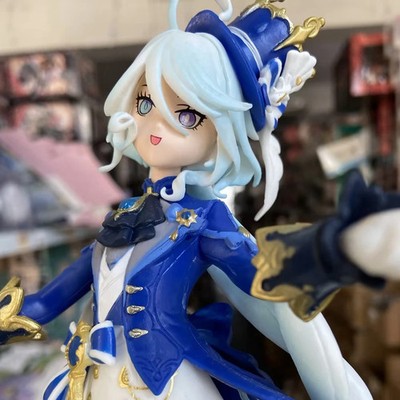 23cm Genshin Impact Furina PVC Figure Anime Girl Collectible Toy