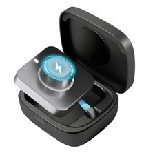 Portable Smart Ring Charging Case for Oura Ring Gen 3/4/5 Black
