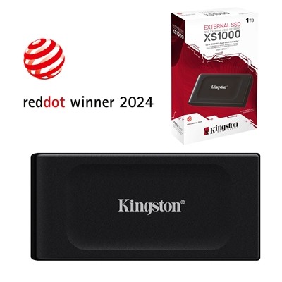 Kingston Xs1000 1Tb Portable External Ssd 1050Mb/S Read 1000Mb/S Write Usb 3.2 G