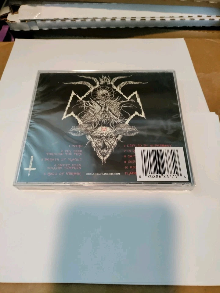 Manticore Endless Scourge Of Torment компакт-диск новый Nunslaughter заклинание вскрытие  - Изображение 2 из 2