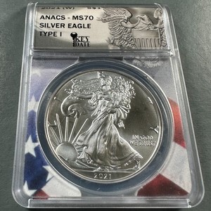 ANACS MS 70 Silver Eagle 2021 | eBay