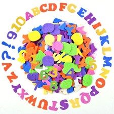 -Adhesive Foam Letter Alphabet Number Stickers Assorted Colors for Arts Craft...