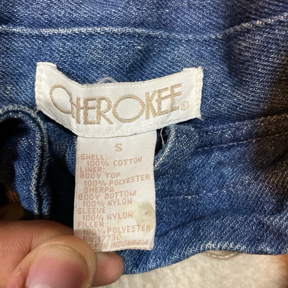Chaqueta Cherokee vintage verdadera vintage y2k aislada interior chaqueta vaquera Foto 3 de 4