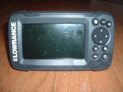 Lowrance HOOK 4x Fish Finder bare unit only in good working condition