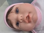 Yesteria Reborn Baby Doll Cloth Body Silicone Limbs & Head Brunette Blue Eye NEW — photo 3