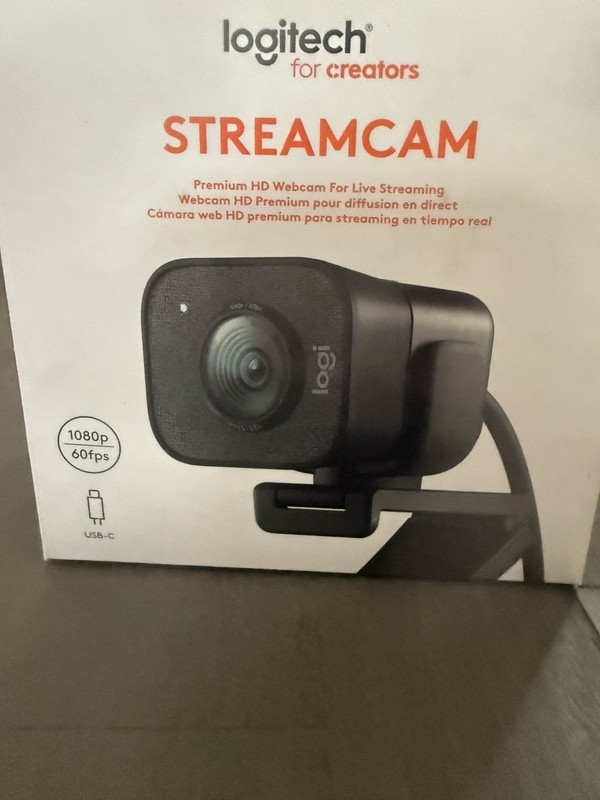 Logitech for Creators StreamCam Premium Webcam for Streaming and Content Creatio