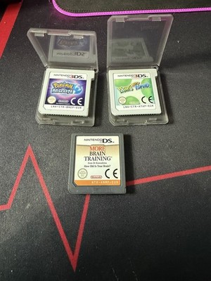 Nintendo 3DS/DS Spiele Pokémon Mond|Yoshis New Island|Brain Training
