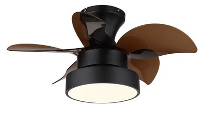 Globo Kari 58 cm LED Ceiling Fan With Light, Remote, Timer, 5 Blades