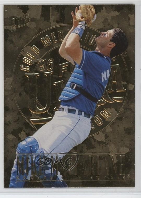 1996 Fleer Ultra Gold Medallion Edition Mike Macfarlane #358 1u6