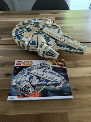 Kessel Run Millenium Falcon Lego Star Wars 75212 ohne Minifiguren stark vergilbt