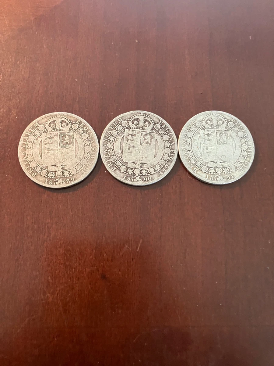 1889年 グレートブリテン クラウン銀貨 1889 Year UK Coins for sale | eBay