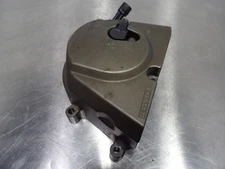 03-04 Kawasaki Ninja ZX636 ZX6R left side engine sprocket cover w/ speed sensor