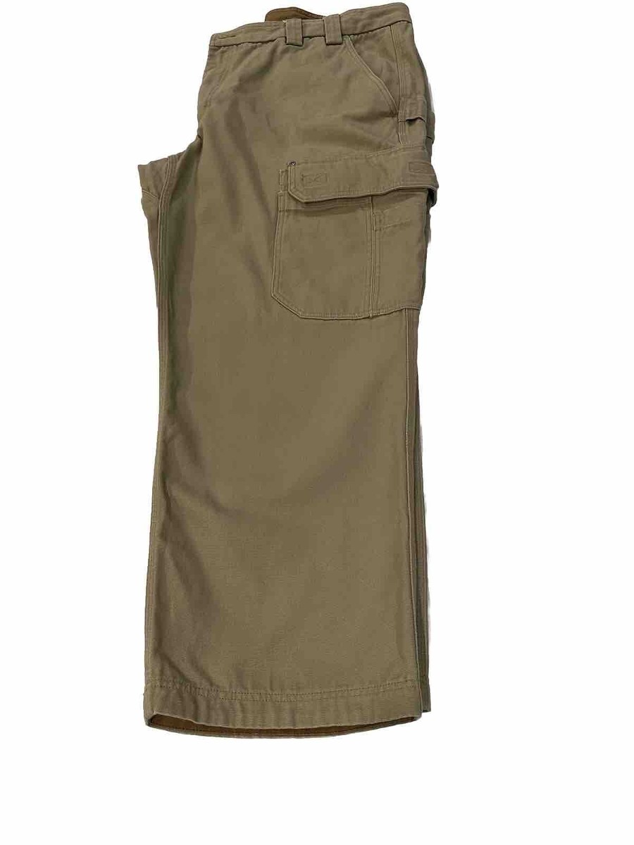 Duluth Flex Fire Hose Relaxed Fit Carpenter Cargo Work Pants