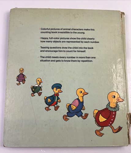Golden Book From One to Ten and Back Again Ken Wagner Children's VTG 1972 - Picture 2 of 12