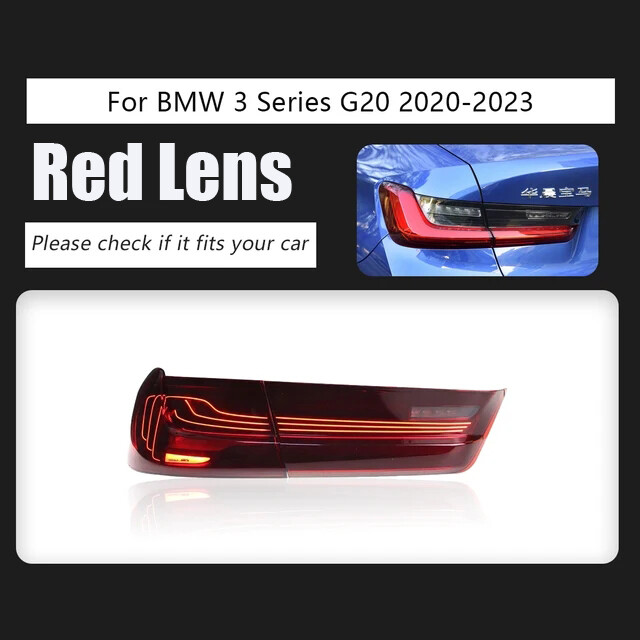 Car Laser Tail Light Assembly For BMW 3 Series G20 M3 G80 330 340