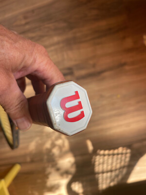 Extremely Rare JAQ St. Vincent Wilson PRO STAFF Largehead Tennis