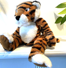 Vintage Russ Tickles The Bengal Tiger Weighted Stuffed Animal