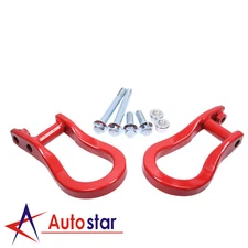RED Tow Hook Package Fits 2019-2021 New Generation Silverado GM 84280202 New