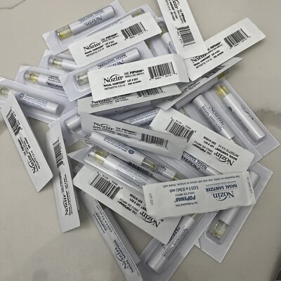 30count -Nozin Nasal Sanitizer antiseptic - Popswab ampules 30 Count