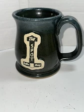 EUC Sunset Hill Stoneware Mug Cup The Spot Coffee Shop SHS USA Handcrafted