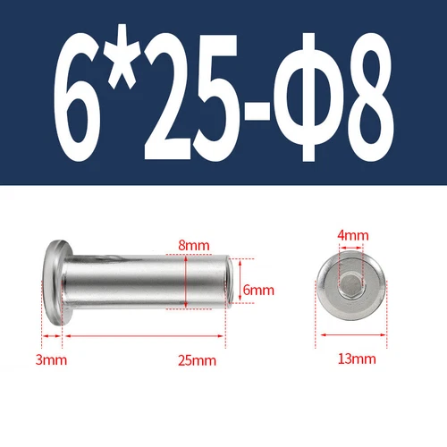 M2 - M10 Sleeve Nuts A2 304 Stainless Flat Head Socket Cap Nut Furniture Joint - Picture 93 of 136