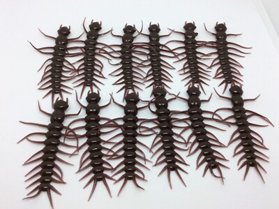 Hellgrammite Lures 2-1/2'' Brown, Solid Head / Body Only, 12/Pk