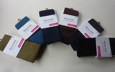 HUDSON Damen Feinstrickstrumpfhose Strumpfhose RELAX FINE 65% Baumwolle Gr.38-50