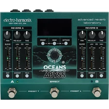 EHX Electro-Harmonix Oceans Abyss Advanced Reverb Laboratory Guitar Effect Pedal