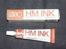Encre Hi Mesh HM Pour Système D'impression Gocco RISO Kagaku - Tube De 40 Cc, Choix De Couleur, Origine Japon