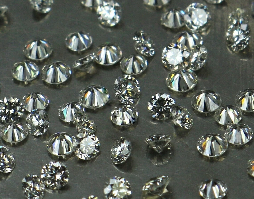 0.80 To 2.00 MM Lab Grown Loose White Diamond Round Cut Lab Creted Diamond Q102 - Image 2 of 4