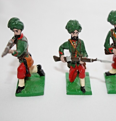 Trophy Of Wales Metal Toy Soldiers 127th BALUCH LIGHT INFANTRY With 