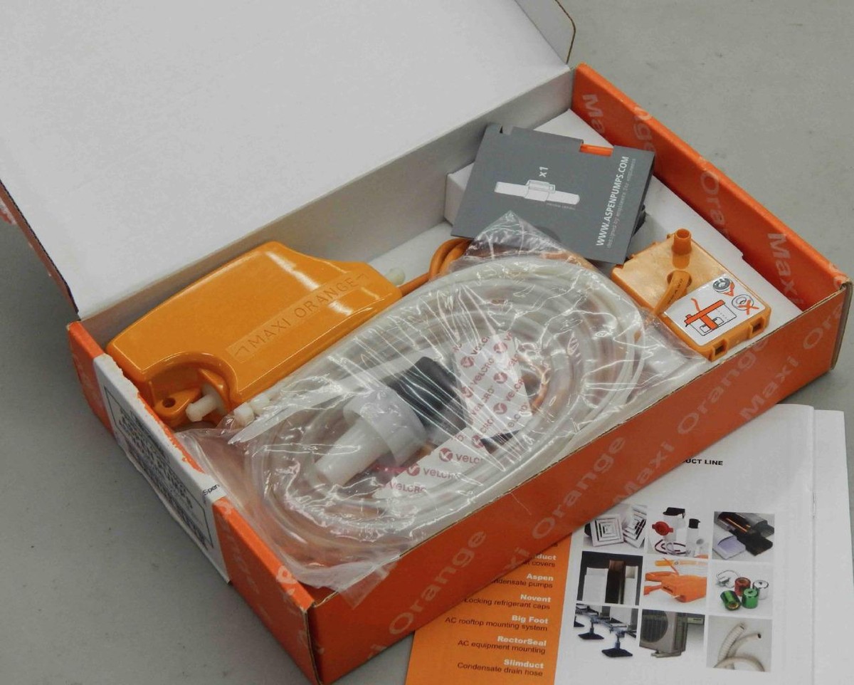 Aspen Pumps ASPMAXIOUNI 83922 MAXI Orange Pump Kit 100-250V NEW
