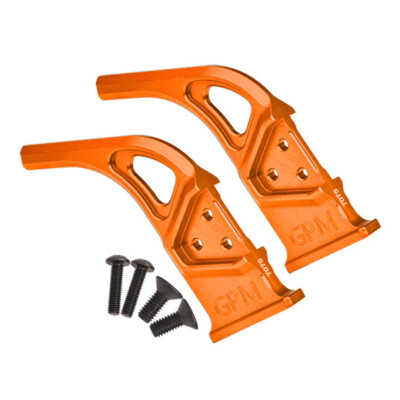 NEW GPM Aluminum 7075 Rear Diffuser Supports Orange : Arrma 1/7