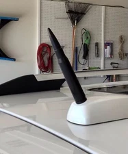 Bullet Style 0.5 Cal Short Black Antenna Mast Power for CADILLAC SRX 2010-2016